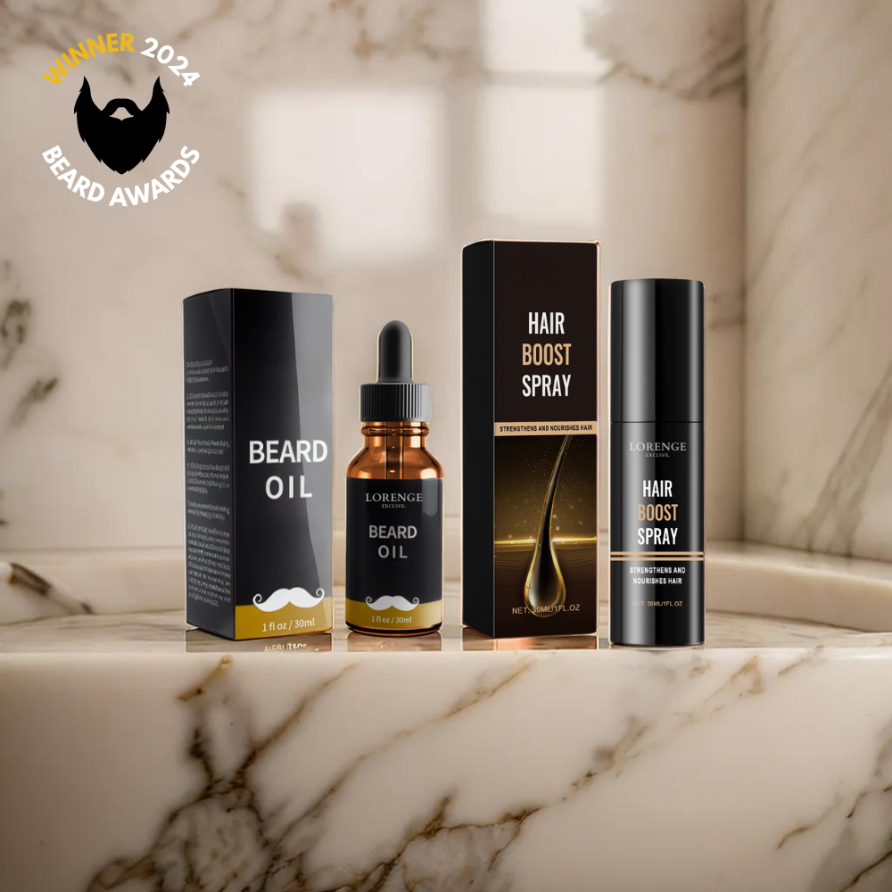 Beard Growth Pack ~ Stimuleert baardgroei en -volume